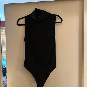 Zara Sleeveless Turtleneck Bodysuit